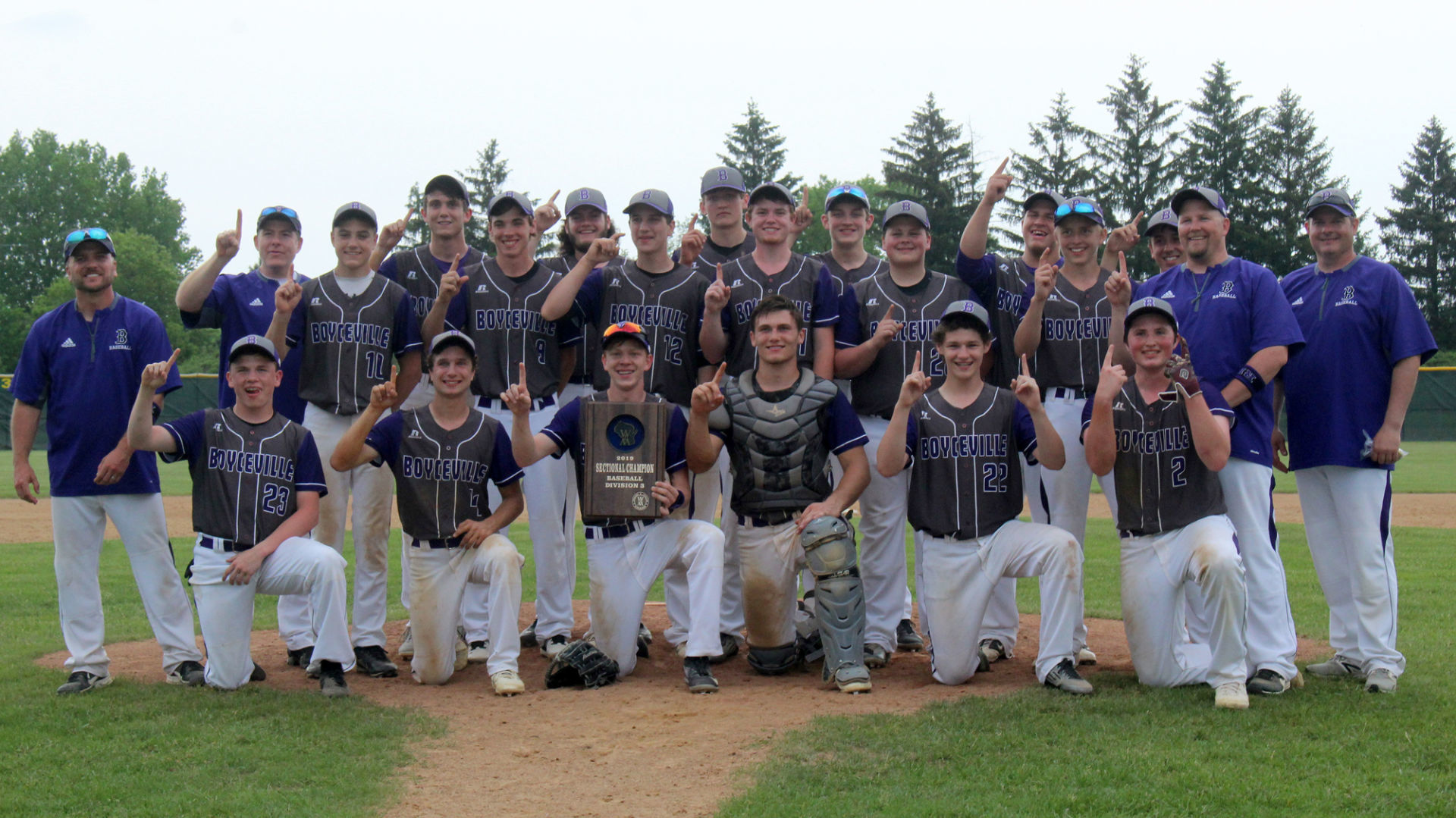 Boyceville vs Cumberland baseball at Chippewa Falls 6-4-19